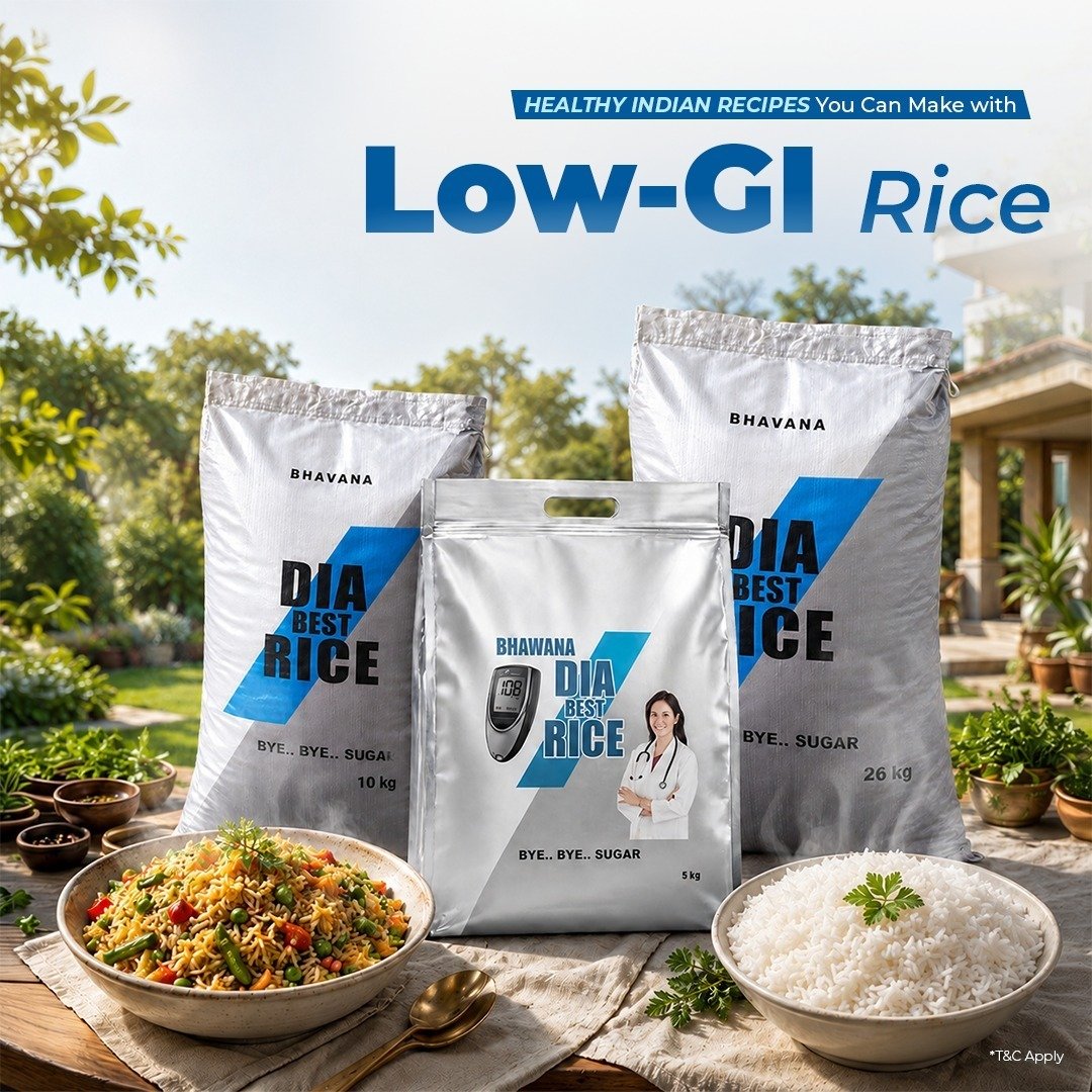 Healthy Indian Recipes You Can Make with Low-GI Rice