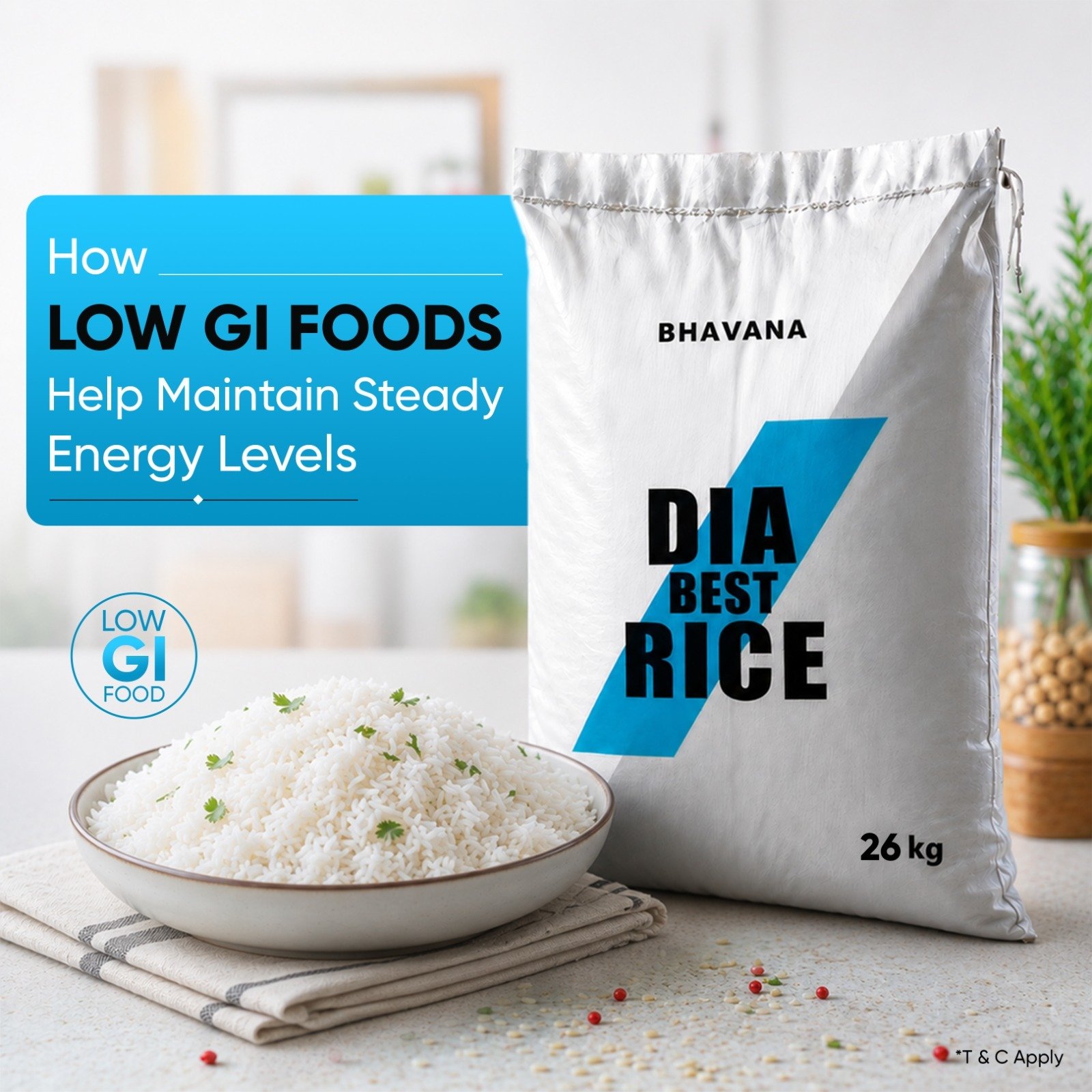 How Low GI Foods Help Maintain Steady Energy Levels